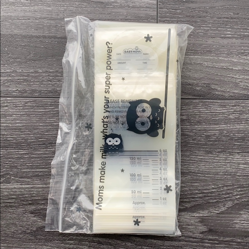 Breast milk storage bags- New